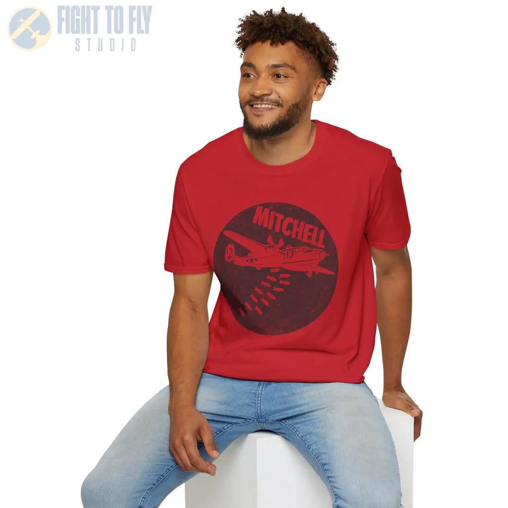 B-25 Mitchell “Bomb Run” WWII T-Shirt - Pilot gifts - warbird t-shirt