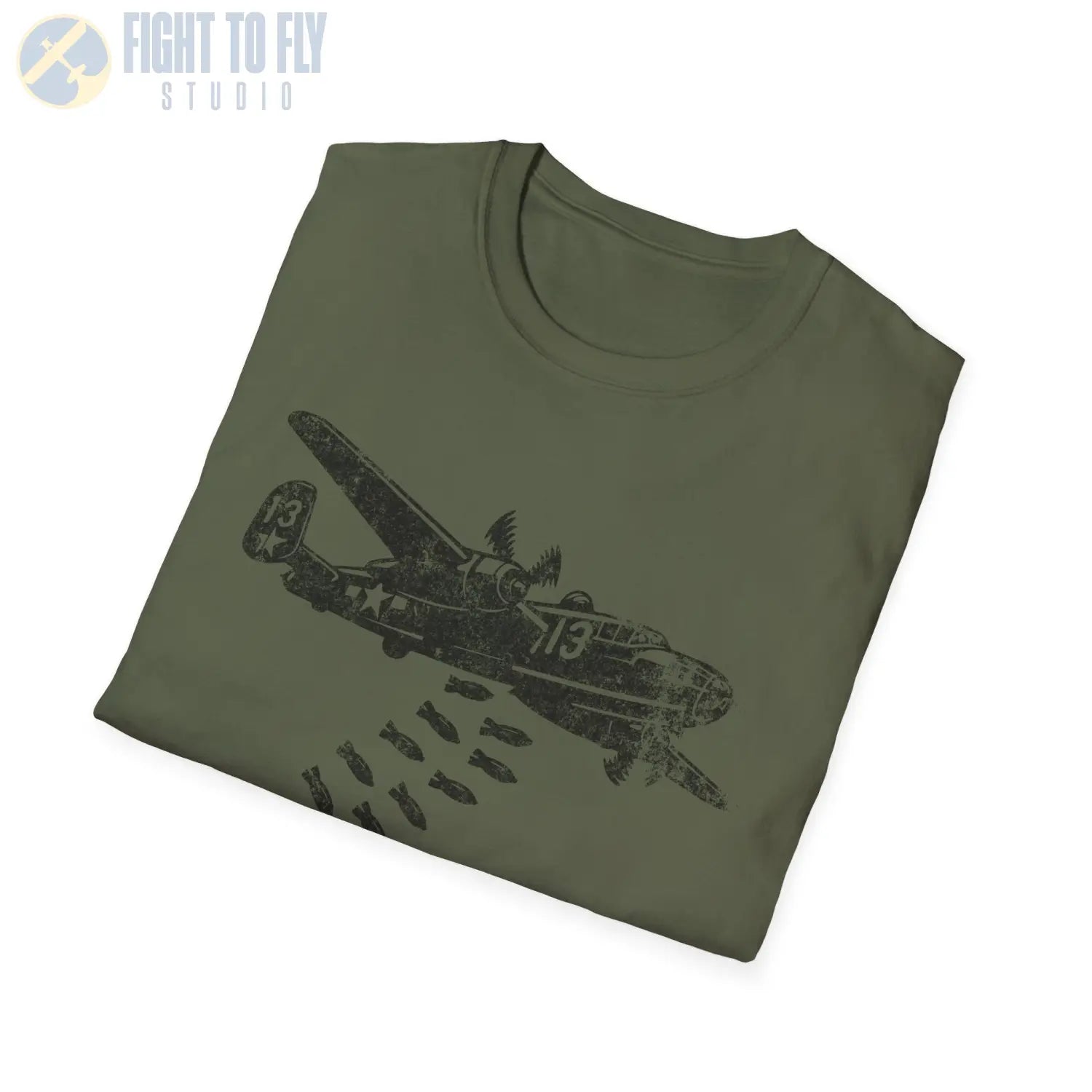 B-25 Mitchell “Bomb Run” WWII T-Shirt - Pilot gifts - warbird t-shirt