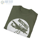 B-25 Mitchell “Bomb Run” WWII T-Shirt - Pilot gifts - warbird t-shirt