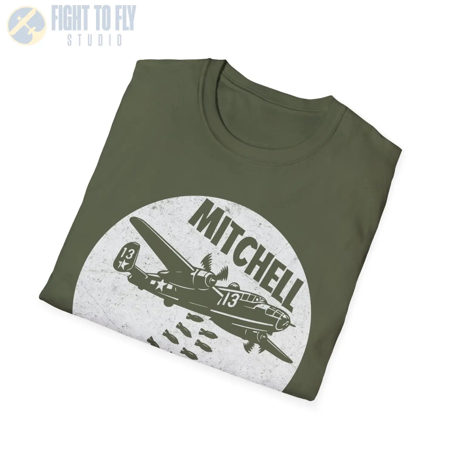 B-25 Mitchell “Bomb Run” WWII T-Shirt - Pilot gifts - warbird t-shirt