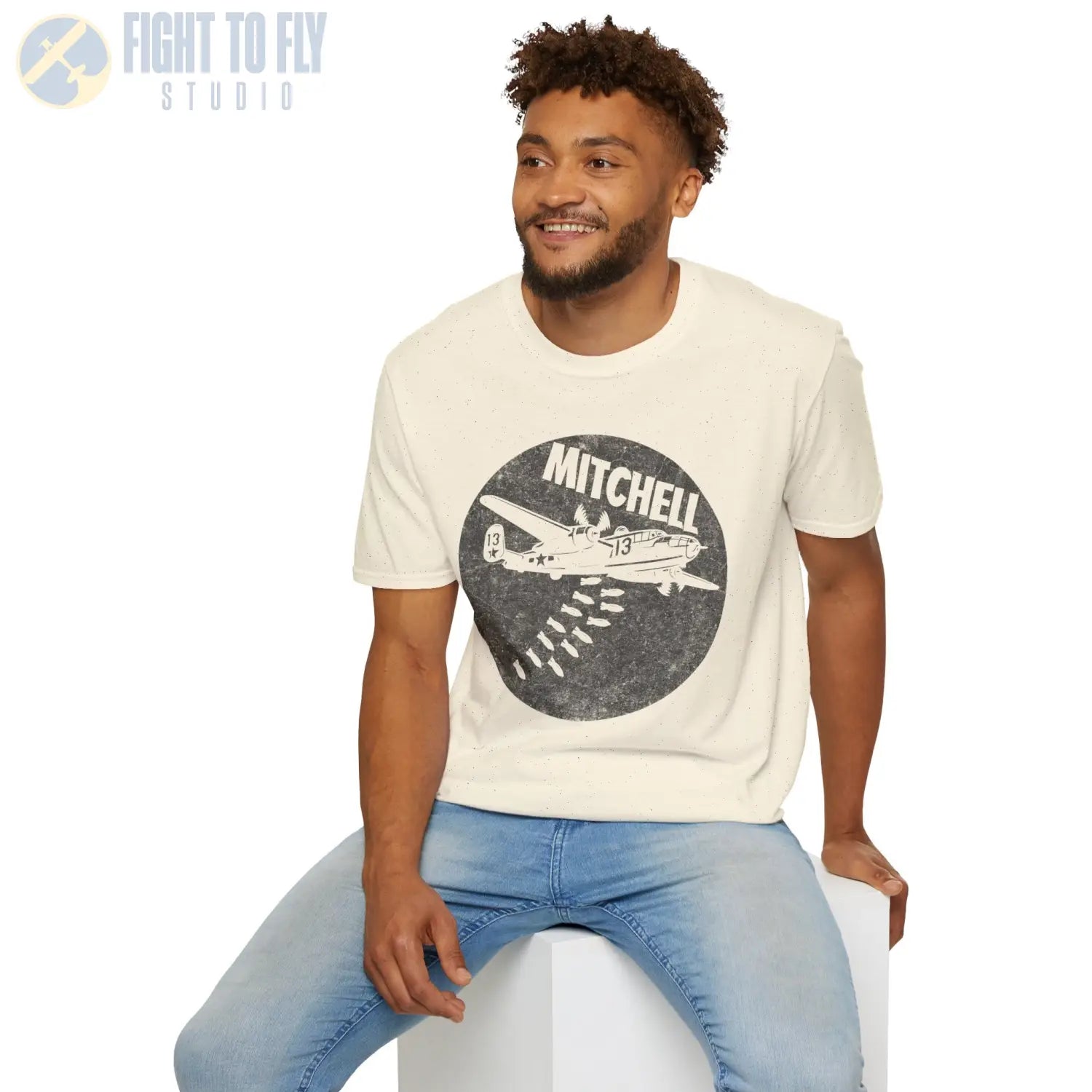 B-25 Mitchell “Bomb Run” WWII T-Shirt - Pilot gifts - warbird t-shirt