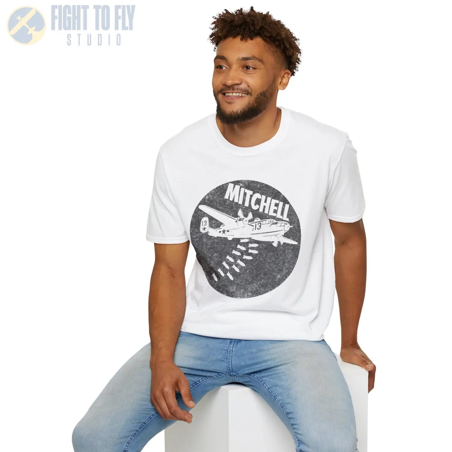 B-25 Mitchell “Bomb Run” WWII T-Shirt - Pilot gifts - warbird t-shirt