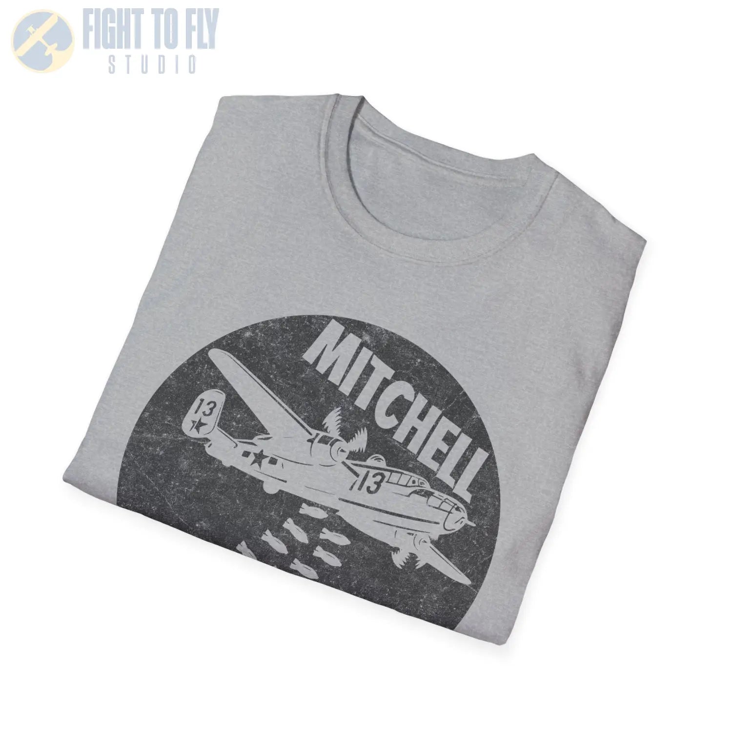 B-25 Mitchell “Bomb Run” WWII T-Shirt - Pilot gifts - warbird t-shirt