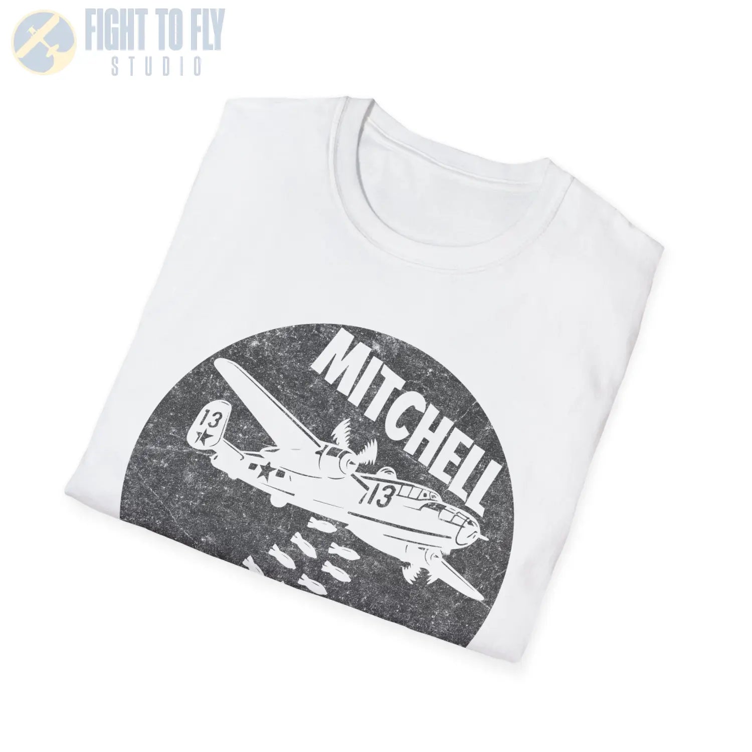 B-25 Mitchell “Bomb Run” WWII T-Shirt - Pilot gifts - warbird t-shirt