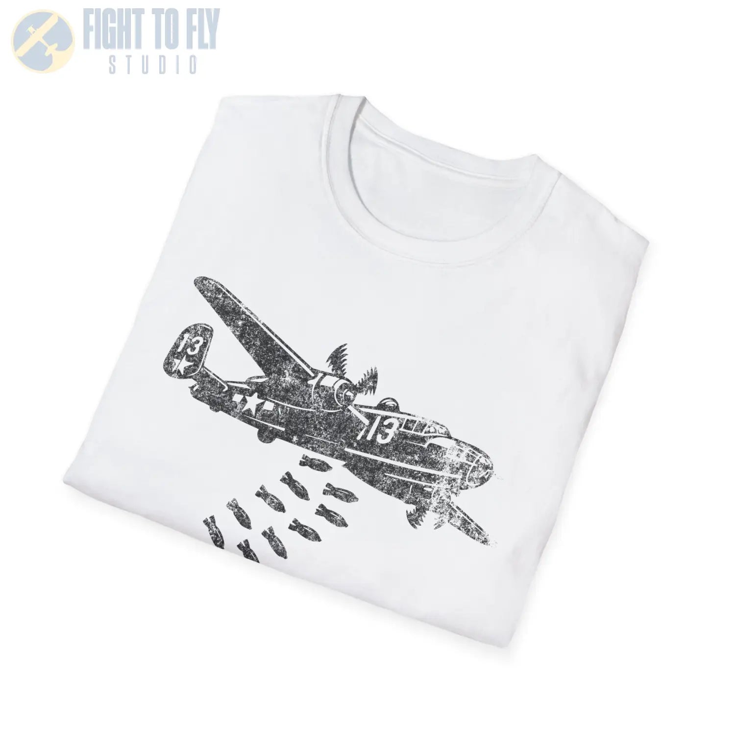 B-25 Mitchell “Bomb Run” WWII T-Shirt - Pilot gifts - warbird t-shirt