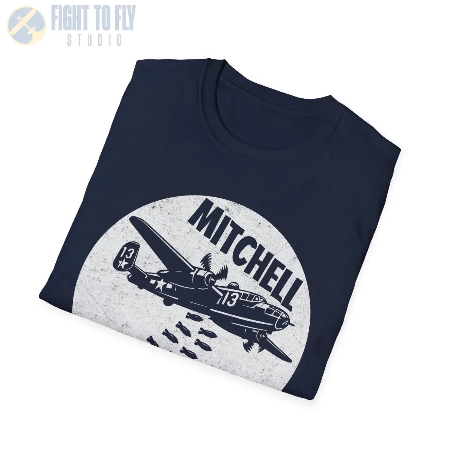 B-25 Mitchell “Bomb Run” WWII T-Shirt - Pilot gifts - warbird t-shirt