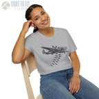 B-25 Mitchell “Bomb Run” WWII T-Shirt - Pilot gifts - warbird t-shirt