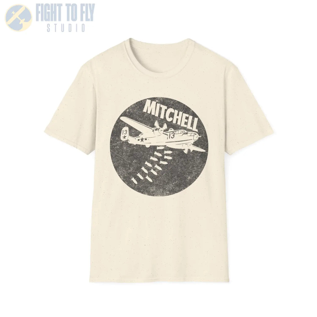 B-25 Mitchell “Bomb Run” WWII T-Shirt - Pilot gifts - warbird t-shirt