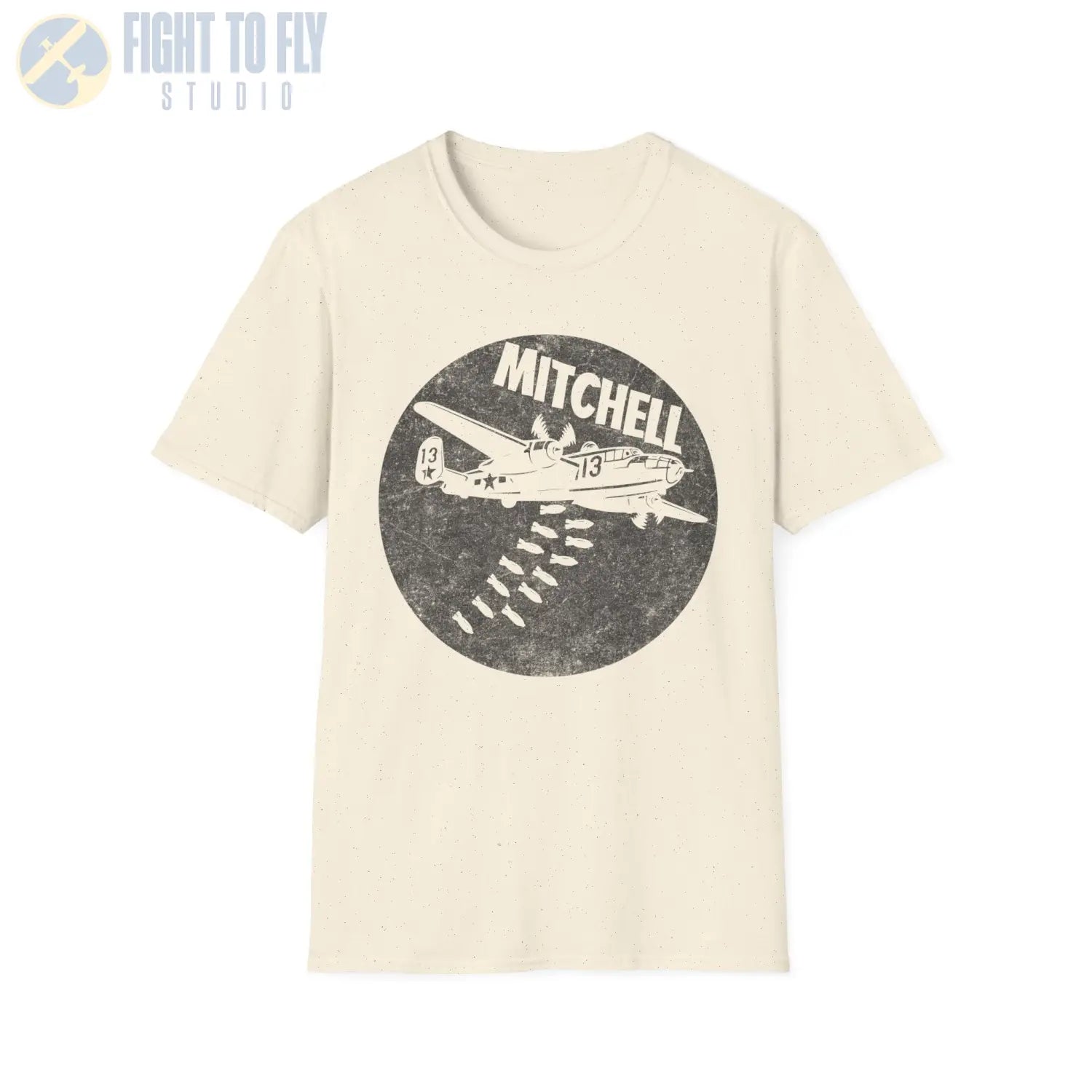 B-25 Mitchell “Bomb Run” WWII T-Shirt - Pilot gifts - warbird t-shirt
