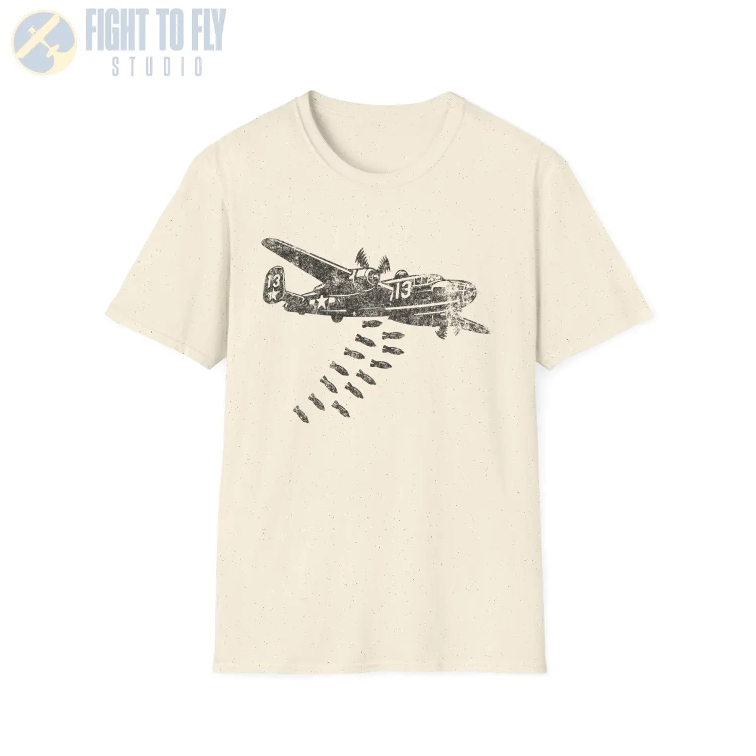 B-25 Mitchell “Bomb Run” WWII T-Shirt - Pilot gifts - warbird t-shirt