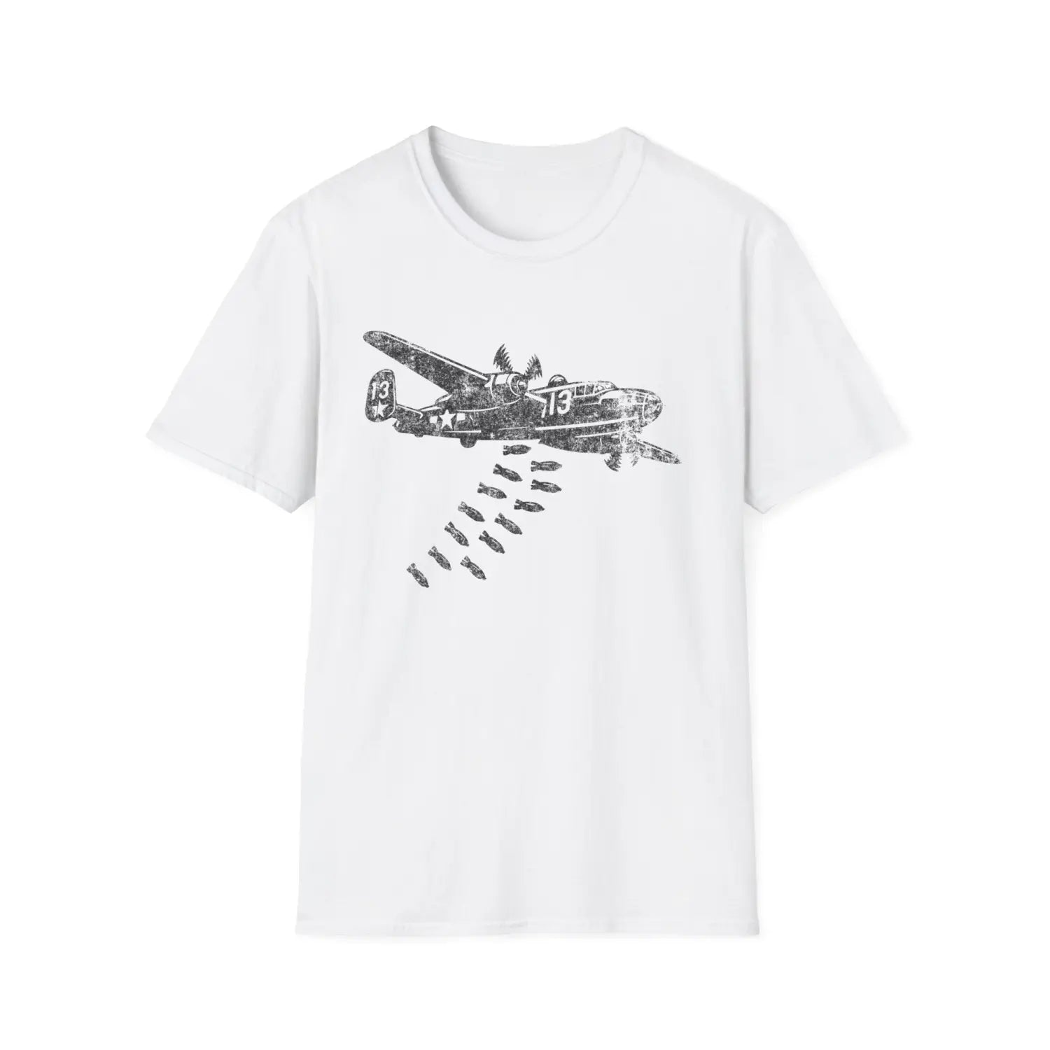 B-25 Mitchell “Bomb Run” WWII T-Shirt - Pilot gifts - warbird t-shirt
