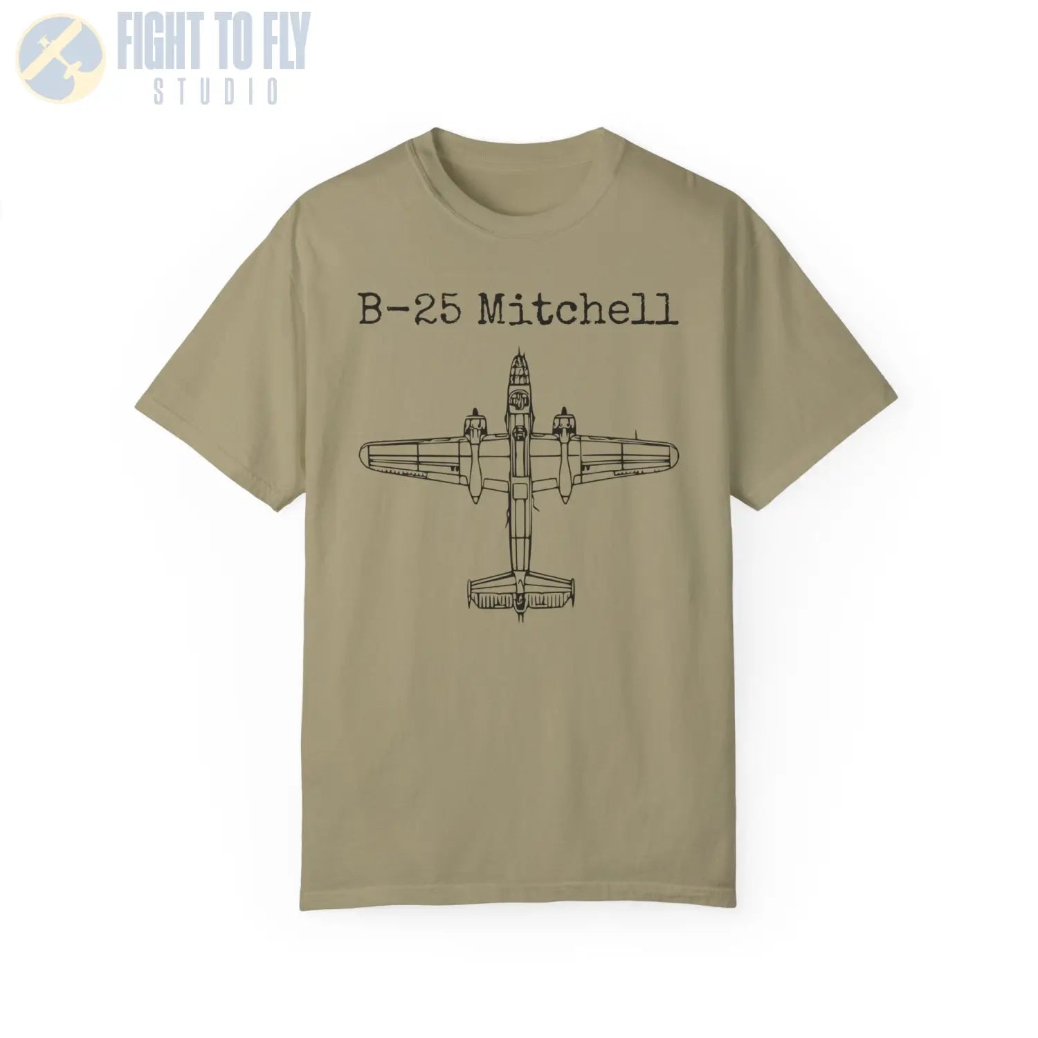 B-25 Mitchell - T-Shirt - Pilot gifts - WWII warbird t-shirt