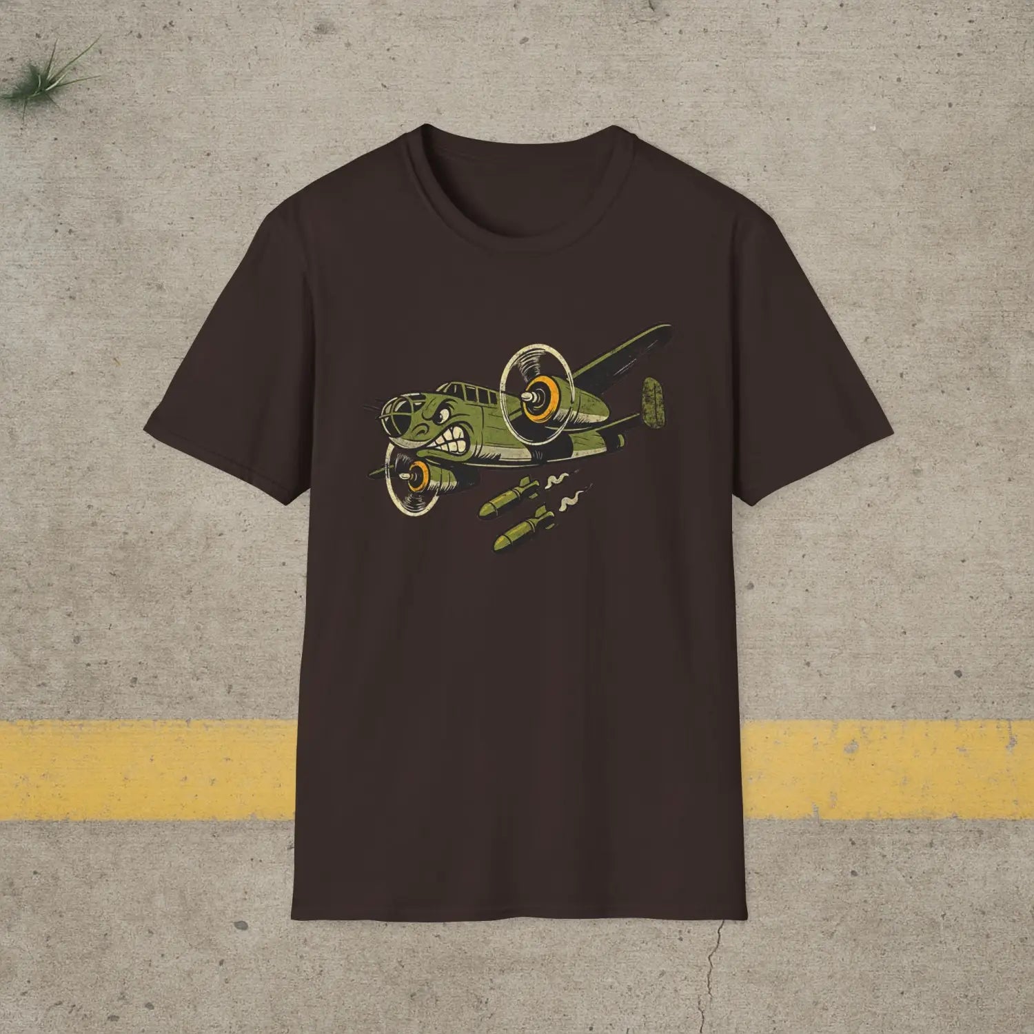 B-25 Mitchell “Nose Art Style” WWII T-Shirt - Pilot gifts - warbird t-shirt