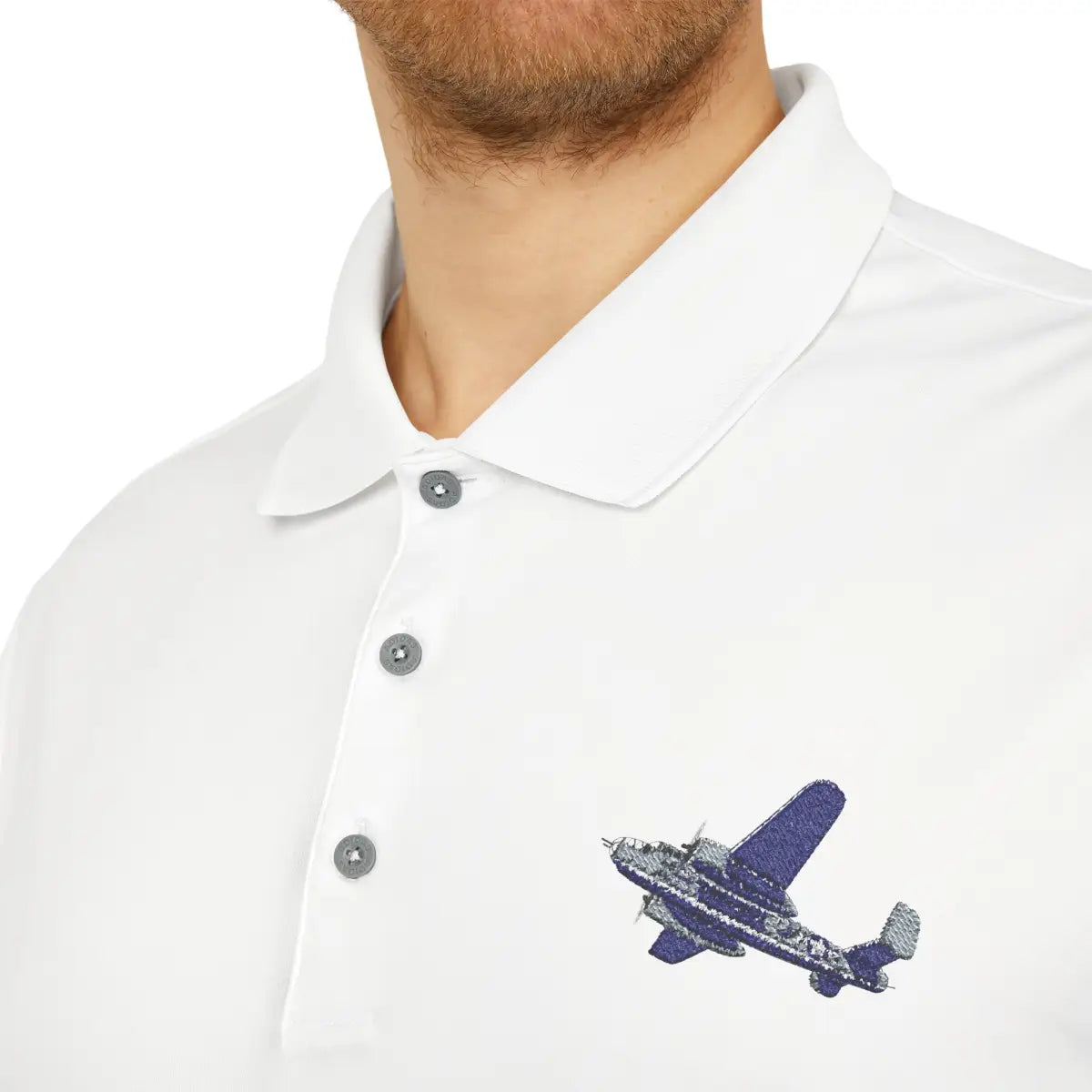 B-25 Mitchell Performance Polo - T-Shirt - Gifts for pilots - Aviation apparel