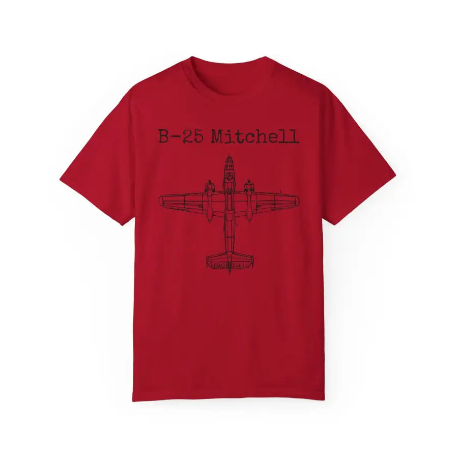B-25 Mitchell - T-Shirt - Pilot gifts - WWII warbird t-shirt
