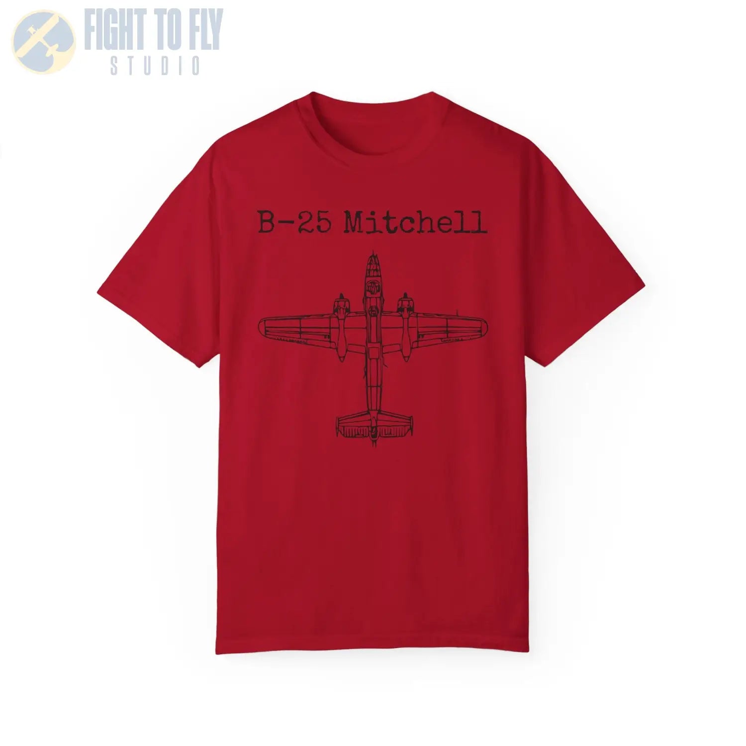 B-25 Mitchell - T-Shirt - Pilot gifts - WWII warbird t-shirt