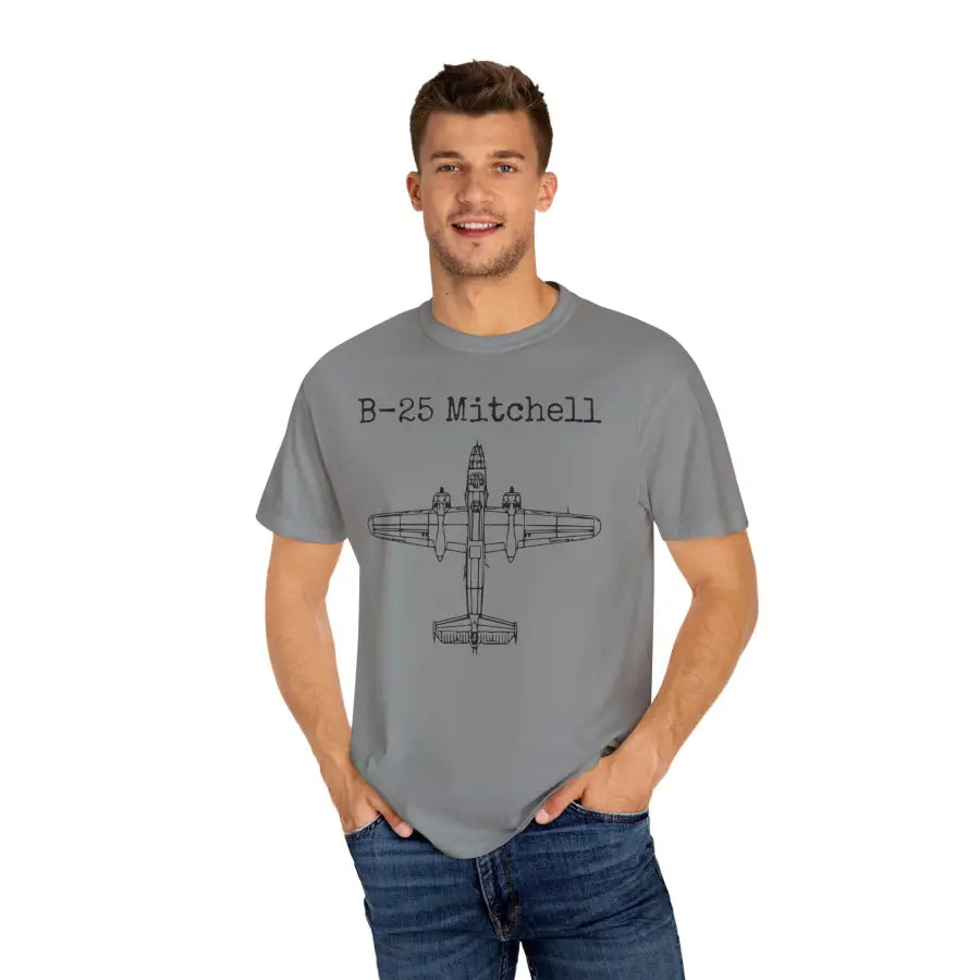 B-25 Mitchell - T-Shirt - Pilot gifts - WWII warbird t-shirt