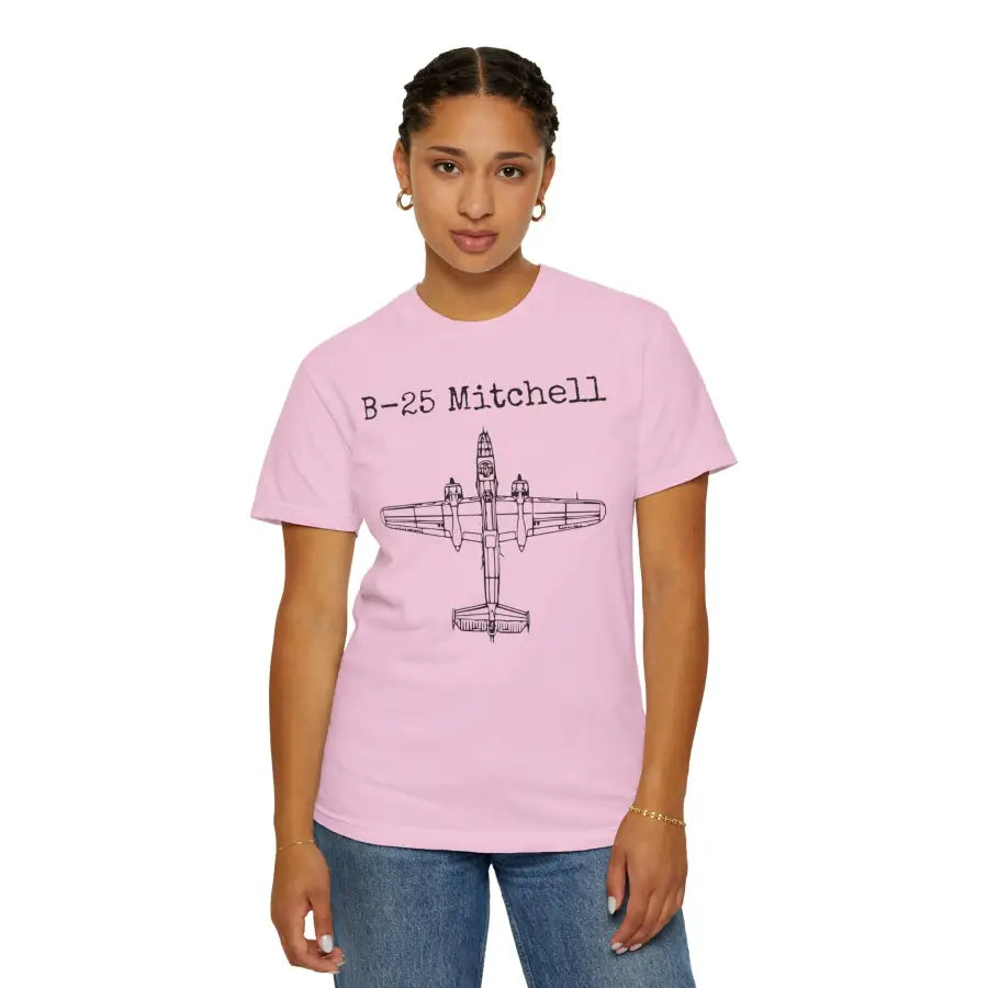 B-25 Mitchell - T-Shirt - Pilot gifts - WWII warbird t-shirt