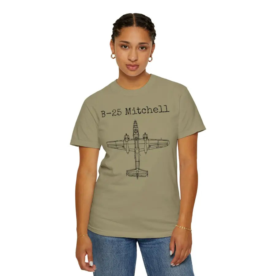 B-25 Mitchell - T-Shirt - Pilot gifts - WWII warbird t-shirt