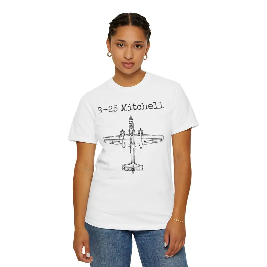 B-25 Mitchell - T-Shirt - Pilot gifts - WWII warbird t-shirt