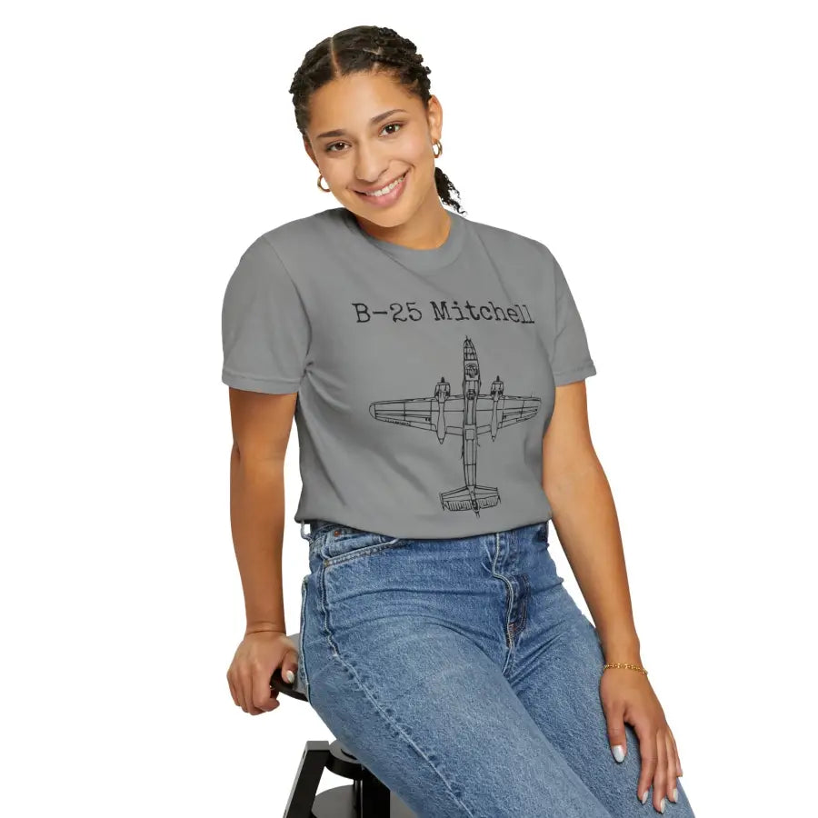 B-25 Mitchell - T-Shirt - Pilot gifts - WWII warbird t-shirt