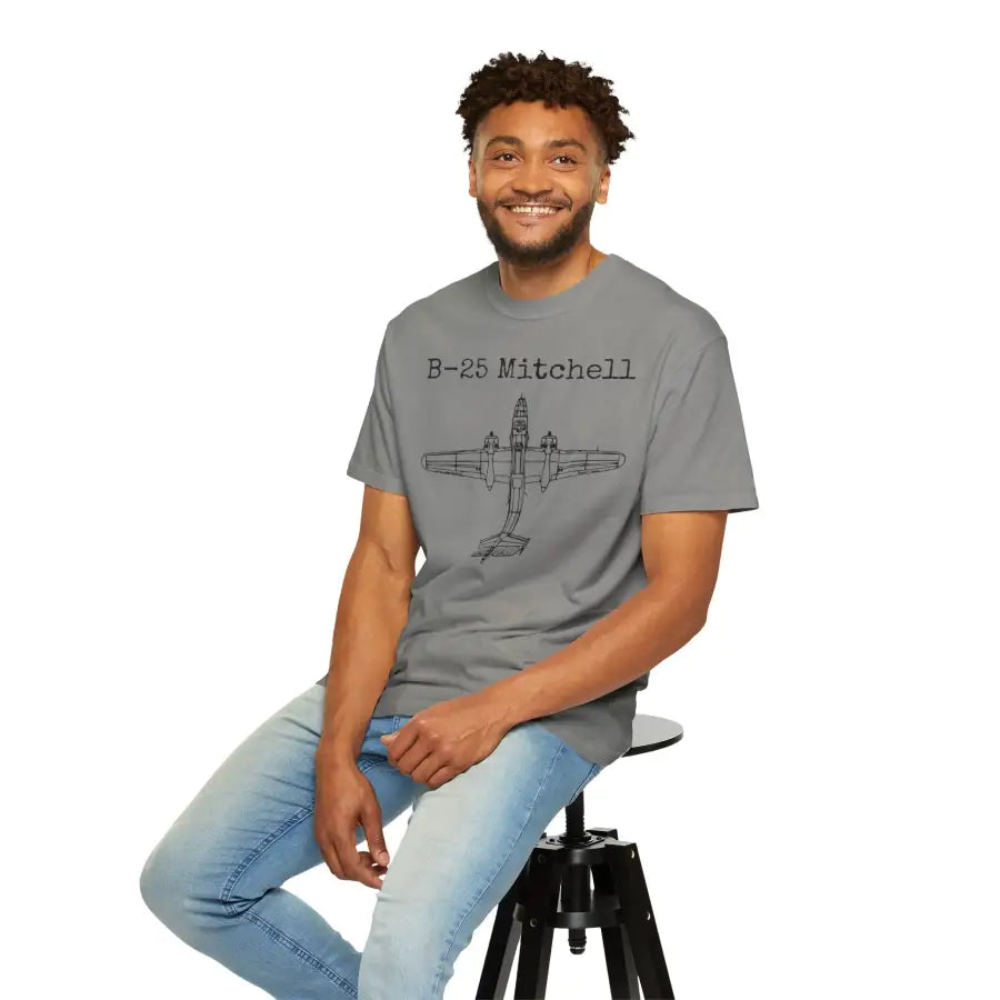 B-25 Mitchell - T-Shirt - Pilot gifts - WWII warbird t-shirt