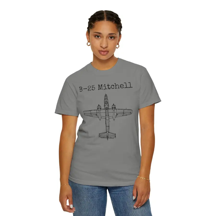 B-25 Mitchell - T-Shirt - Pilot gifts - WWII warbird t-shirt