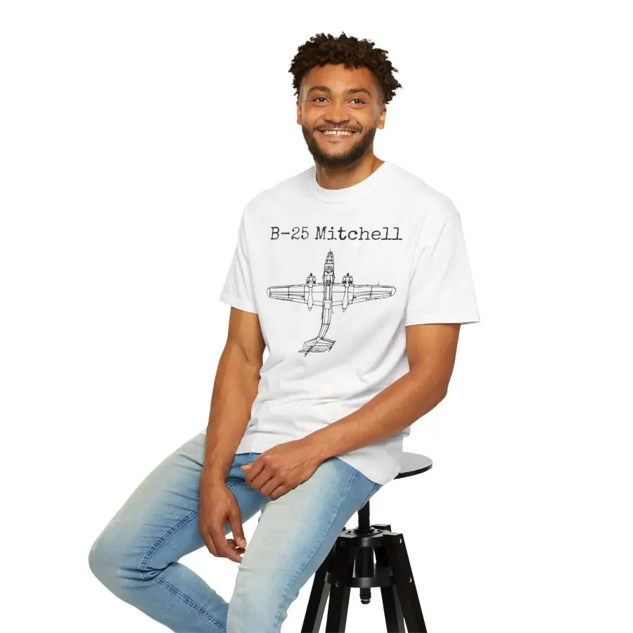 B-25 Mitchell - T-Shirt - Pilot gifts - WWII warbird t-shirt