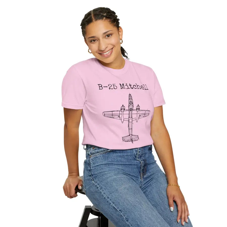 B-25 Mitchell - T-Shirt - Pilot gifts - WWII warbird t-shirt