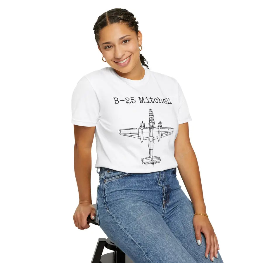 B-25 Mitchell - T-Shirt - Pilot gifts - WWII warbird t-shirt