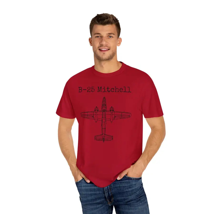 B-25 Mitchell - T-Shirt - Pilot gifts - WWII warbird t-shirt