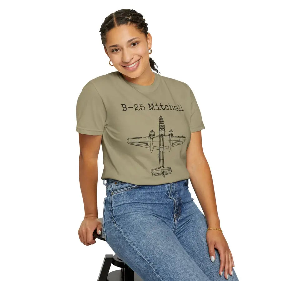 B-25 Mitchell - T-Shirt - Pilot gifts - WWII warbird t-shirt