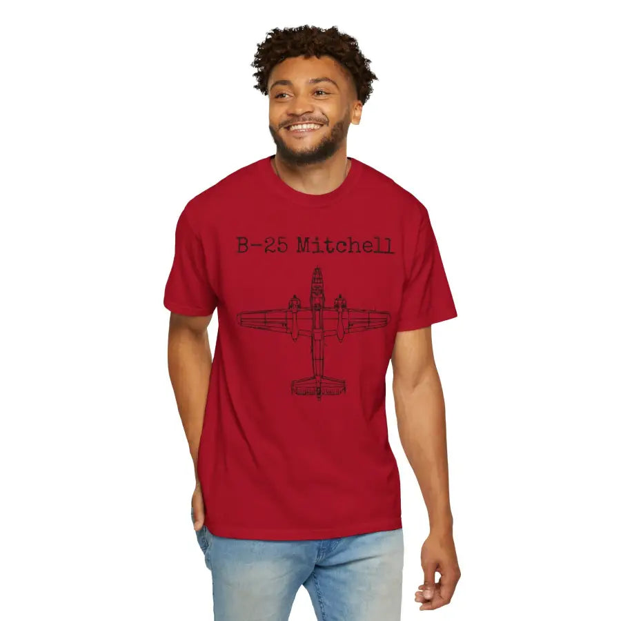 B-25 Mitchell - T-Shirt - Pilot gifts - WWII warbird t-shirt