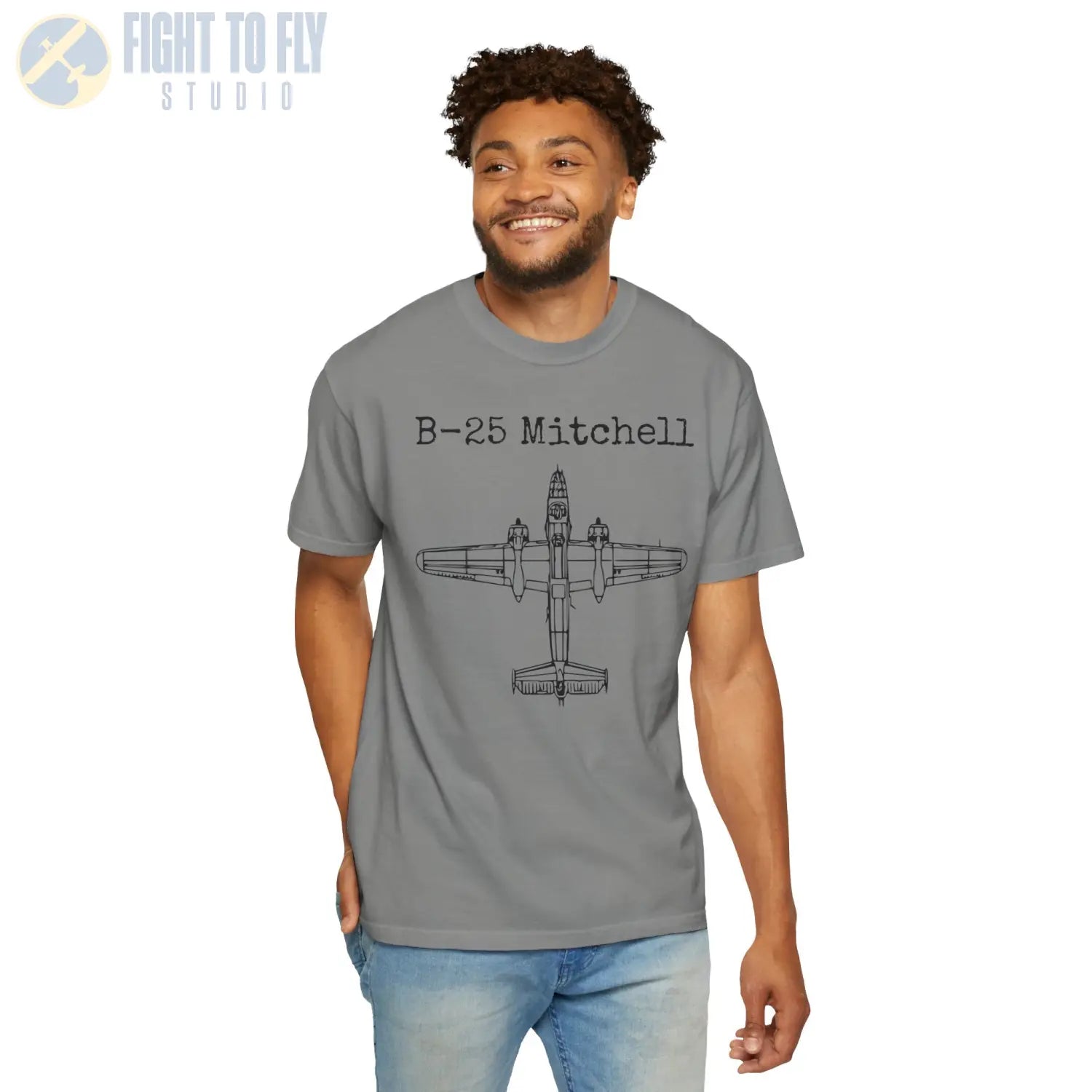 B-25 Mitchell - T-Shirt - Pilot gifts - WWII warbird t-shirt