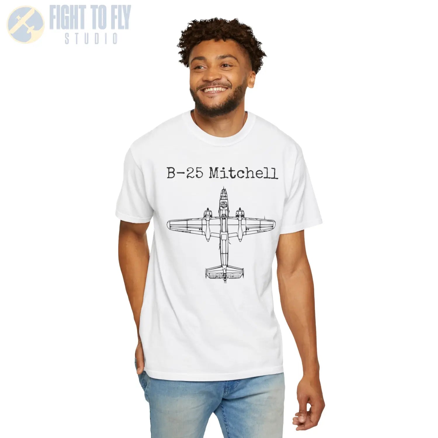 B-25 Mitchell - T-Shirt - Pilot gifts - WWII warbird t-shirt