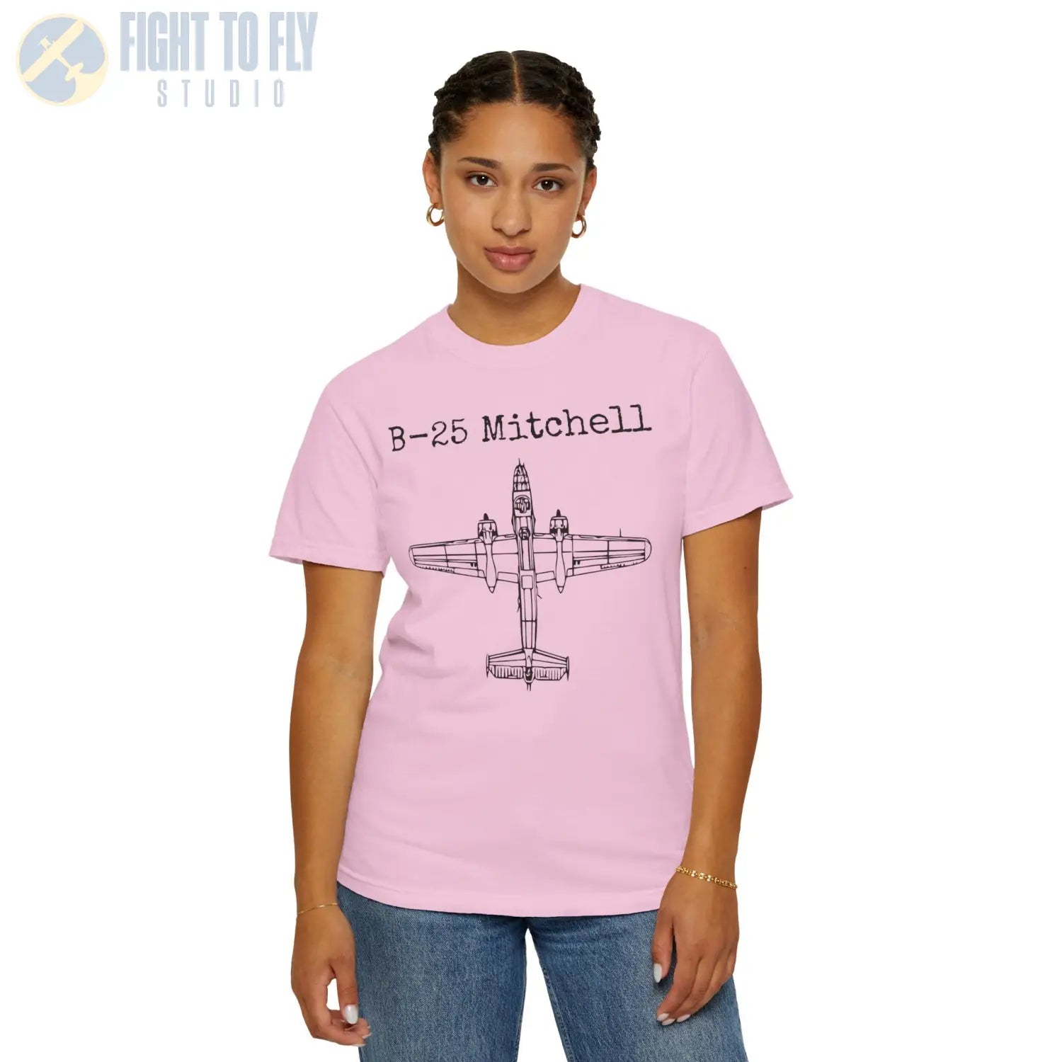 B-25 Mitchell - T-Shirt - Pilot gifts - WWII warbird t-shirt