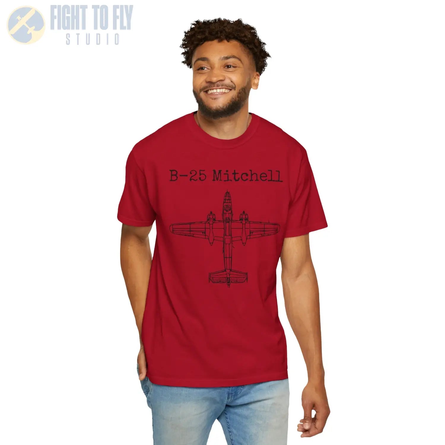 B-25 Mitchell - T-Shirt - Pilot gifts - WWII warbird t-shirt