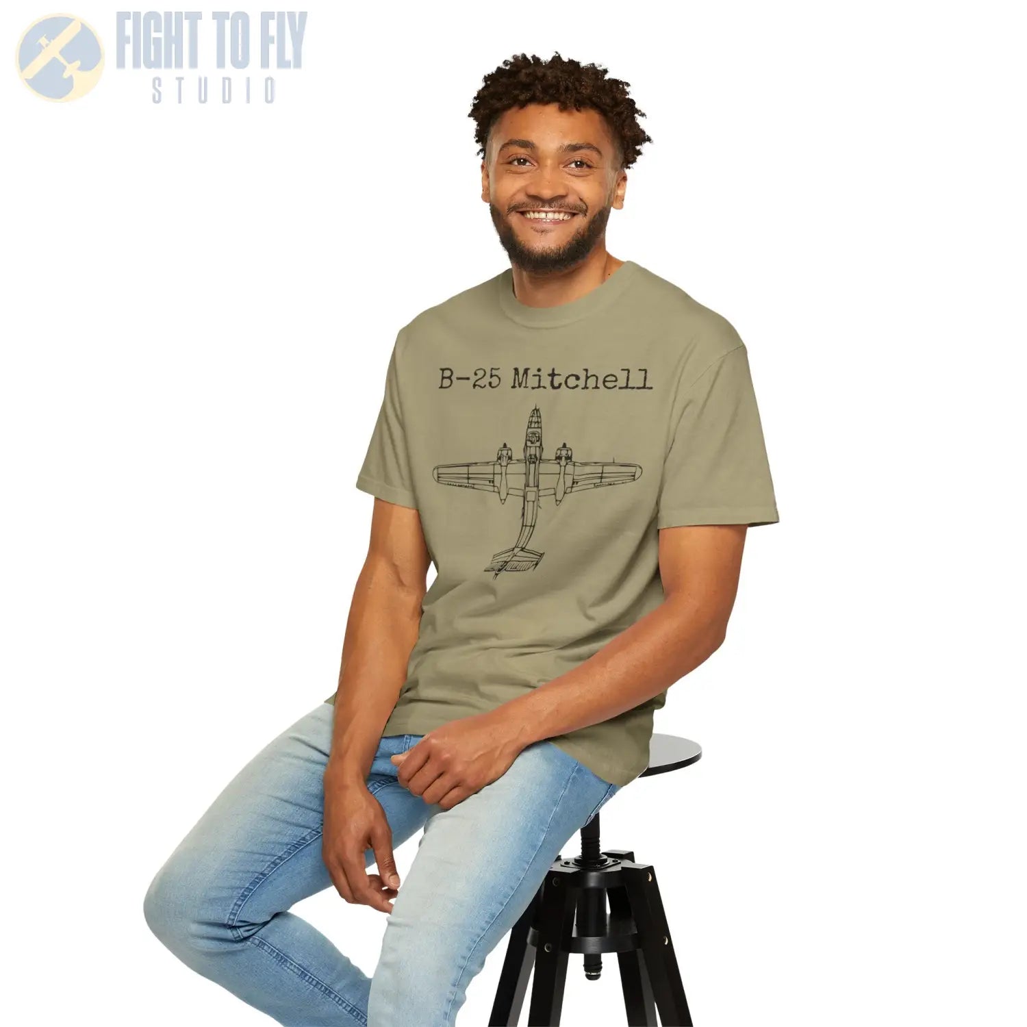 B-25 Mitchell - T-Shirt - Pilot gifts - WWII warbird t-shirt