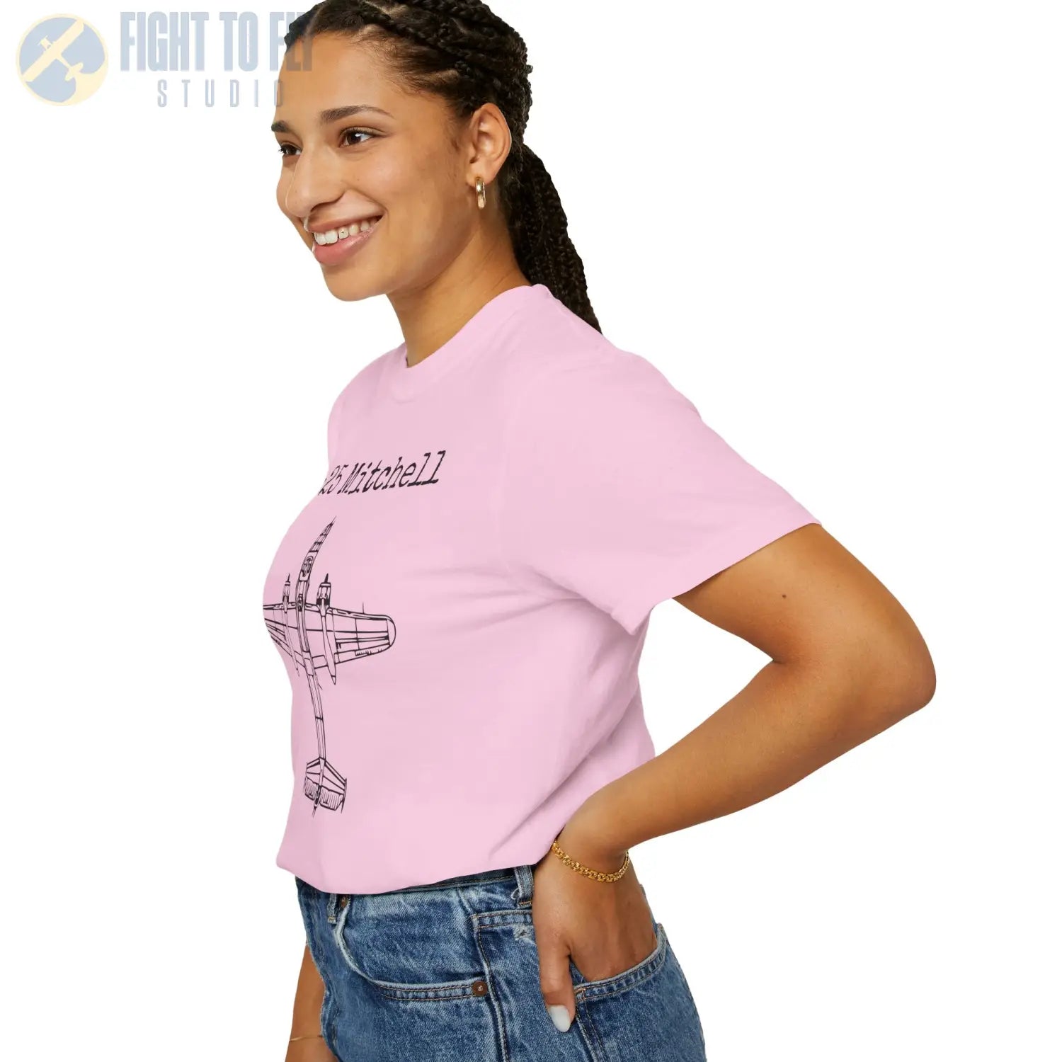 B-25 Mitchell - T-Shirt - Pilot gifts - WWII warbird t-shirt