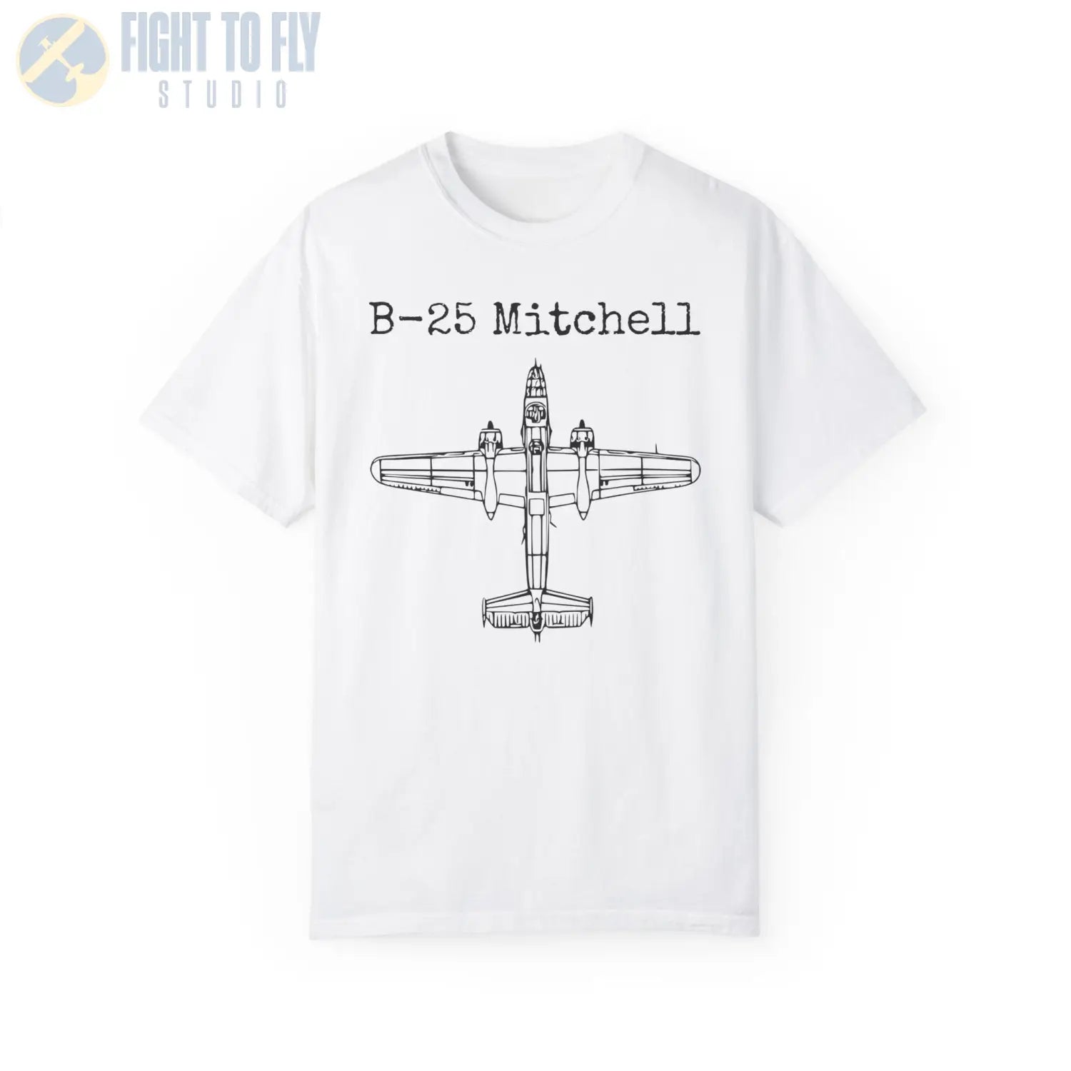 B-25 Mitchell - T-Shirt - Pilot gifts - WWII warbird t-shirt