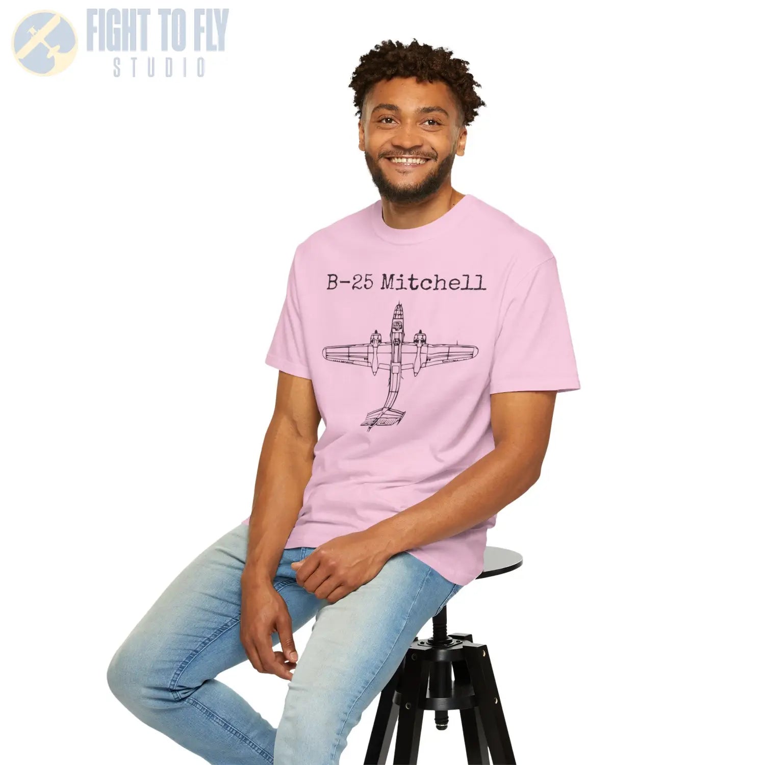 B-25 Mitchell - T-Shirt - Pilot gifts - WWII warbird t-shirt