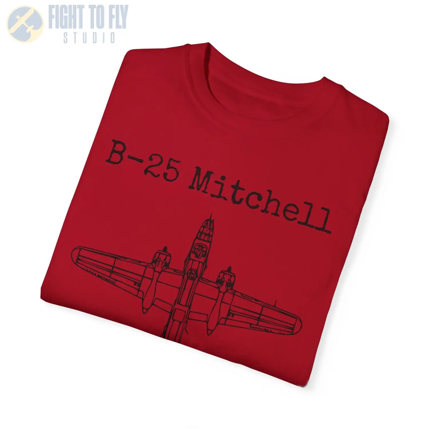 B-25 Mitchell - T-Shirt - Pilot gifts - WWII warbird t-shirt