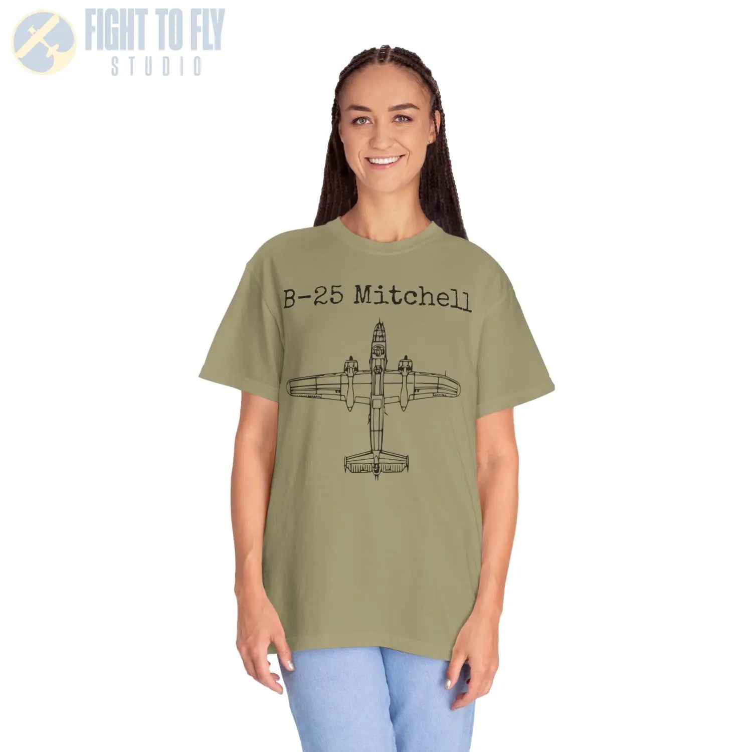 B-25 Mitchell - T-Shirt - Pilot gifts - WWII warbird t-shirt