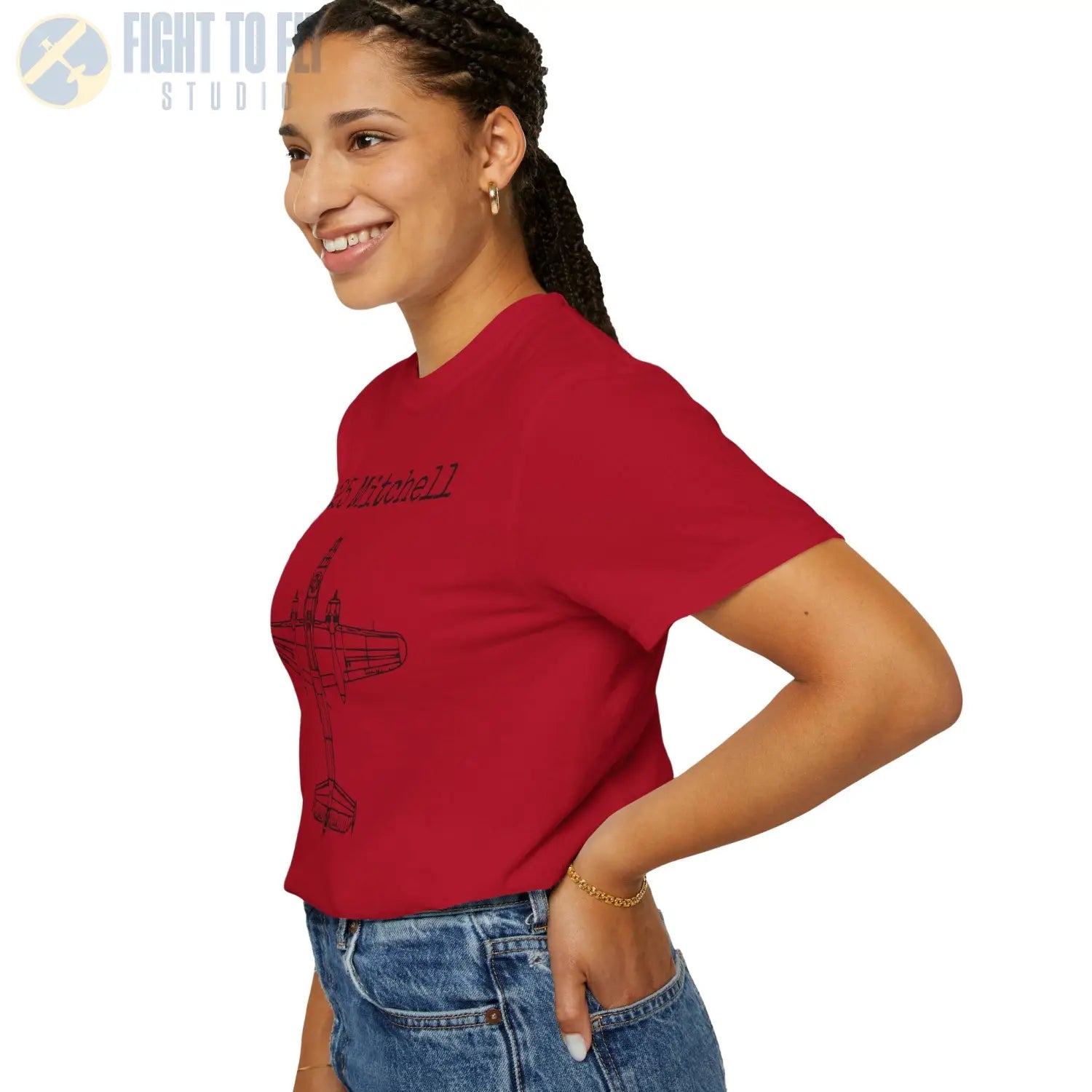 B-25 Mitchell - T-Shirt - Pilot gifts - WWII warbird t-shirt