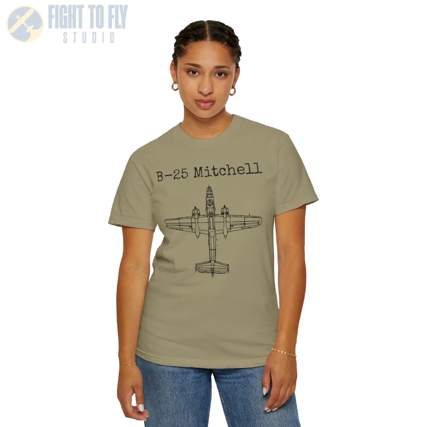 B-25 Mitchell - T-Shirt - Pilot gifts - WWII warbird t-shirt