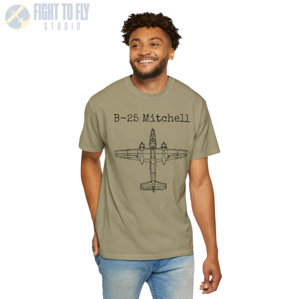 B-25 Mitchell - T-Shirt - Pilot gifts - WWII warbird t-shirt