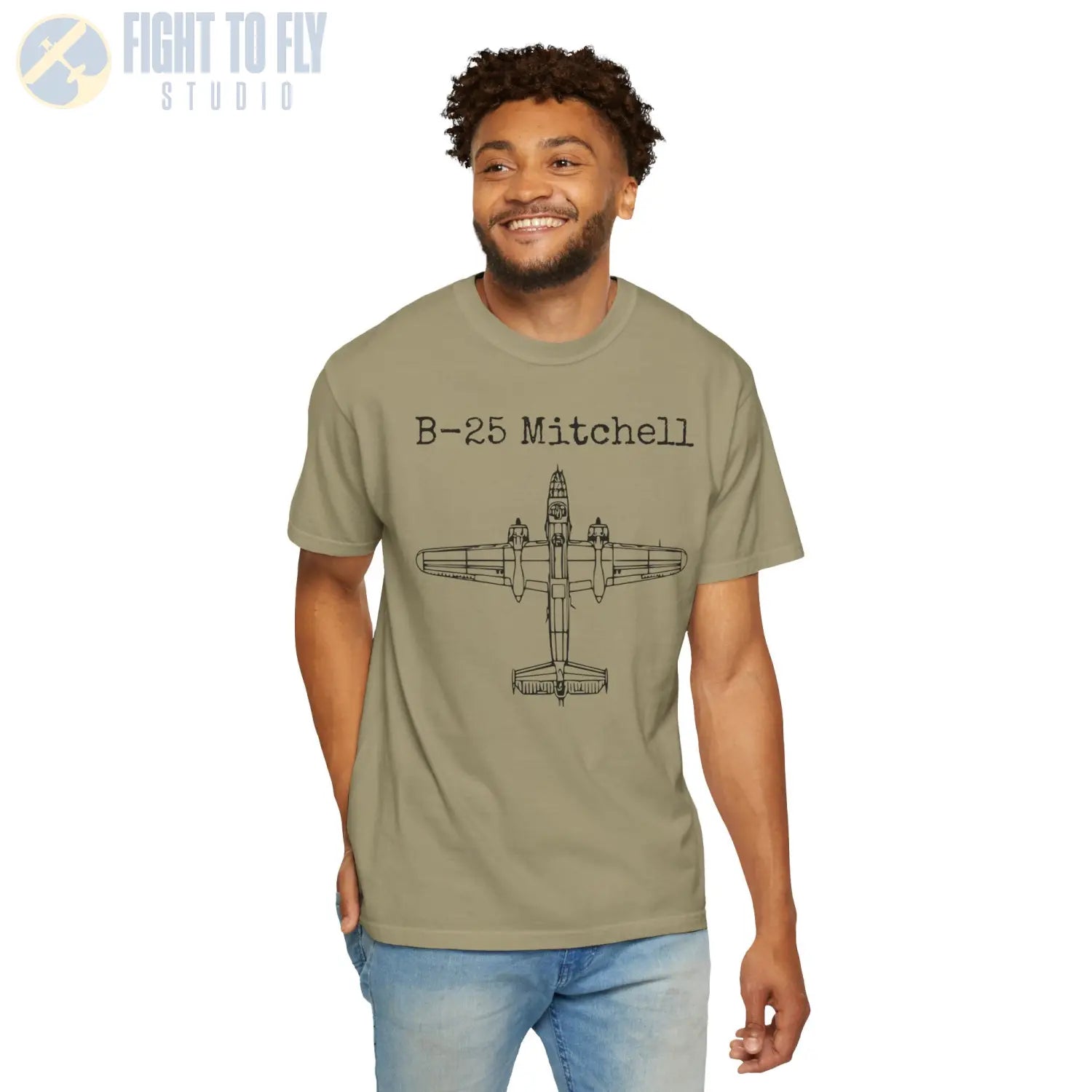 B-25 Mitchell - T-Shirt - Pilot gifts - WWII warbird t-shirt