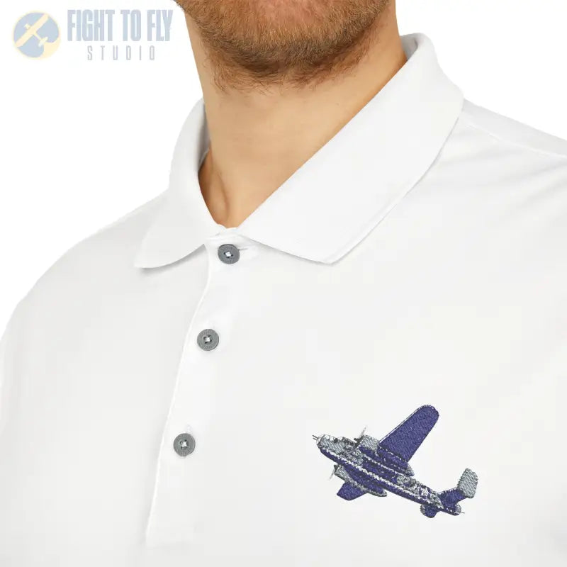 B-25 Performance Polo - T-Shirt - Pilot gifts - WWII warbird t-shirt