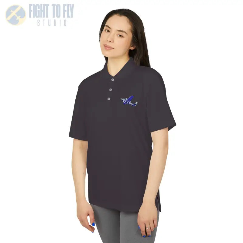 B-25 Performance Polo - T-Shirt - Pilot gifts - WWII warbird t-shirt