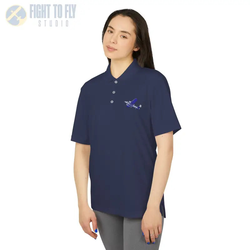 B-25 Performance Polo - T-Shirt - Pilot gifts - WWII warbird t-shirt
